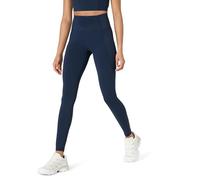 Amazon Essentials Leggings Yoga Tecnici in FormFlex Morbidissimo, a Vita Alta, Lunghi, Interno Gamba 70 cm, con Tasche Donna, Blu Marino, XL