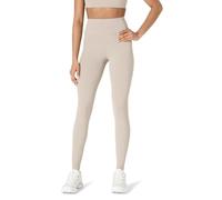 Amazon Essentials Leggings Yoga Tecnici in FormFlex Morbidissimo, a Vita Alta, Lunghi, Interno Gamba 70 cm Donna, Grigio Talpa, XL