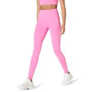 Amazon Essentials Leggings Yoga Tecnici in FormFlex Morbidissimo, a Vita Alta, Lunghi, Interno Gamba 70 cm, con Tasche Donna, Rosa Fenicottero, L