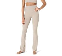 Amazon Essentials Leggings Yoga Tecnici in FormFlex Morbidissimo, a Vita Alta, Lunghi, Interno Gamba 80cm, con Taglio Bootcut Donna, Grigio Talpa, XXL