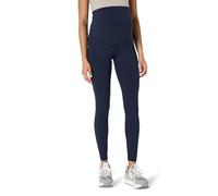 Amazon Essentials Leggings Yoga Tecnici in FormFlex Morbidissimo, Premaman, Sopra la Pancia, Lunghi Donna, Blu Marino, S