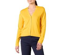 Amazon Essentials Maglione Cardigan Squadrato Corto Leggero con Scollo a V Donna, Giallo Drato, XXL