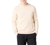 Amazon Essentials Maglione girocollo a maniche lunghe da uomo, 100% cotone, opzioni grandi e alte disponibili, avena mélange, M