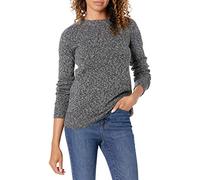 Amazon Essentials Maglione girocollo a maniche lunghe morbido al tatto, vestibilità classica, antracite, XS
