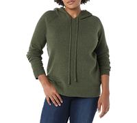 Amazon Essentials Maglione Pullover con Cappuccio Morbido al Tatto Donna, Verde Oliva, L