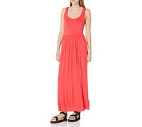 Amazon Essentials Maxi Abito a Canottiera con Vita Stretta (Taglie Forti Disponibili) Donna, Rosso, S