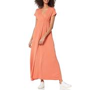 Amazon Essentials Maxi Abito con Vita Stretta (Disponibile in Taglie Forti) Donna, Arancio Ruggine, L