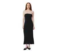 Amazon Essentials Maxi Abito da Donna Senza Spalline in Jersey Opaco, Slim Fit, Nero, L