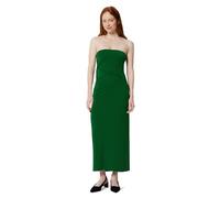 Amazon Essentials Maxi abito senza spalline in jersey opaco slim Donna, Verde, L