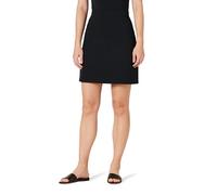 Amazon Essentials Minigonna Pull-on a Trapezio in Tessuto Ponte Donna, Nero, L