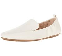 Amazon Essentials Mocassino Senza Lacci Morbido dalla Punta Quadrata Donna, Ecru Finta Pelle, 42 EU