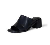 Amazon Essentials Mule con Tacco a Blocco Donna, Nero, 37.5 EU