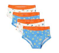 Amazon Essentials Mutandine in Cotone per il Passaggio al Vasino Unisex - Bambini e ragazzi, Confezione da 4