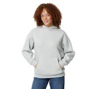 Amazon Essentials Oversized-Fit Fleece Hoodie Donna, Grigio Chiaro Puntinato, S