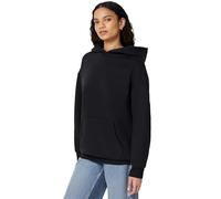 Amazon Essentials Oversized-Fit Fleece Hoodie Donna, Nero, L