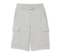 Amazon Essentials Pantaloncini cargo in felpa Terry Bambini e Ragazzi, Grigio Chiaro Puntinato, 9 anni