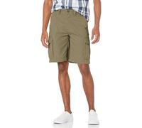 Amazon Essentials Pantaloncini Cargo Vestibilità Classica da 25cm con Tasche Uomo, Cachi, 48W