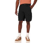 Amazon Essentials Pantaloncini Cargo Vestibilità Classica da 25cm con Tasche Uomo, Nero, 50W