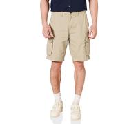 Amazon Essentials Pantaloncini Cargo Vestibilità Classica da 25cm (Disponibili in Taglie Forti) Uomo, Cachi, 32W