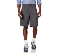 Amazon Essentials Pantaloncini Cargo Vestibilità Classica da 25cm (Disponibili in Taglie Forti) Uomo, Carbone, 58W