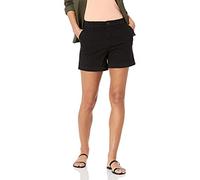 Amazon Essentials Pantaloncini Chino a Vita Media a Vestibilità Aderente, Interno Gamba 12,7cm Donna