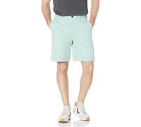 Amazon Essentials Pantaloncini Chino Lunghezza Classica da 23 Cm Uomo, Verde Acqua, 33W