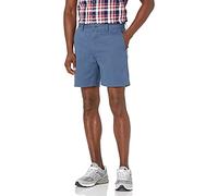 Amazon Essentials Pantaloncini Chino Taglio Classico Da 18 cm Uomo, Turchino, 30W
