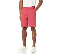 Amazon Essentials Pantaloncini Chino Vestibilità Classica, 23cm Uomo, Rosso Lampone, 29W