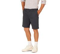 Amazon Essentials Pantaloncini Chino, Vestibilità Classica da 22,9cm Uomo, Blu Marino Scuro, 32W