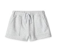 Amazon Essentials Pantaloncini da Ragazza in Spugna Francese con Tasca, Grigio Chiaro, 11-12 anni