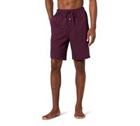 Amazon Essentials Pantaloncini di Pigiama in Maglia da 22,86 cm (Disponibili in Taglie Big & Tall) Uomo, Bordeaux, XXL