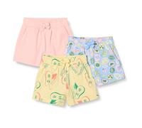 Amazon Essentials Pantaloncini Facili da Indossare Bambine e ragazze, Pacco da 3, Frutta Tropicale/Rosa, 10 anni