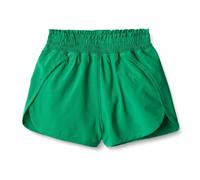 Amazon Essentials Pantaloncini Sportivi a Vita Alta in Tessuto Tecnico Elasticizzato con Elastico in Vita Bambine e ragazze, Verde Smeraldo, 8-9 anni