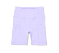 Amazon Essentials Pantaloncini Sportivi da Danza, Pallavolo e Allenamento con Cucitura Interna di 10cm con Tasche Bambine e Ragazze, Lavanda, 9 Anni