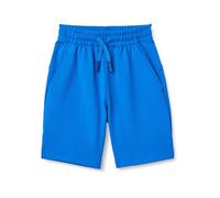 Amazon Essentials Pantaloncini Sportivi Tecnici ad Alte Prestazioni, in Maglia Elasticizzata Bambini e Ragazzi, Blu, 6-7 Anni