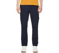 Amazon Essentials Pantaloni Cargo da Lavoro Elasticizzati a Taglio Dritto (Disponibili in Taglie Forti) Uomo, Blu Marino, 42W / 32L