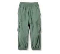 Amazon Essentials Pantaloni Cargo Stile Parachute Unisex Bambini e Ragazzi, Verde Salvia Scuro, 3 Anni