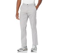 Amazon Essentials Pantaloni Casual Chino Elasticizzati dal Taglio Classico Uomo, Grigio, 36W / 34L