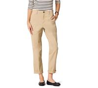 Amazon Essentials Pantaloni Chino a Vita Alta, con Gamba Affusolata, alla Caviglia, dalla vestibilità Standard Donna, Tan, 50