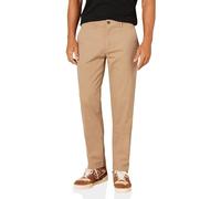 Amazon Essentials Pantaloni Chino Elasticizzati Casual Vestibilità Skinny Uomo, Marrone Cenere, 30W / 32L