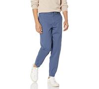 Amazon Essentials Pantaloni Chino Jogger Dritti Uomo, Indaco, XXL