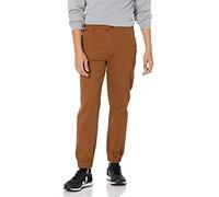 Amazon Essentials Pantaloni Chino Jogger Dritti Uomo, Kaki Scuro, XXL