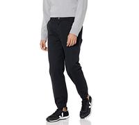 Amazon Essentials Pantaloni Chino Jogger Dritti Uomo, Nero, XXL