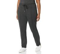 Amazon Essentials Pantaloni con Elastico in Vita e Gamba Affusolata (Taglie Forti Disponibili) (in precedenza Amazon Aware) Donna, Carbone Puntinato, S