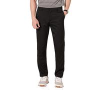 Amazon Essentials Pantaloni da Golf Elasticizzati vestibilità Aderente da Indossare Tutto Il Giorno Uomo, Nero, 38W / 30L
