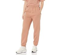 Amazon Essentials Pantaloni da Jogging a Vita Alta vestibilità Comoda (Disponibili in Taglie Forti) Donna, Marrone Chiaro, XL