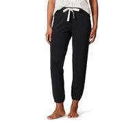 Amazon Essentials Pantaloni da jogging da donna leggeri in spugna (disponibili in taglie forti), nero, S