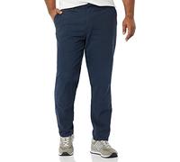 Amazon Essentials Pantaloni da lavoro da uomo in tela elasticizzata con doppio ginocchio (precedentemente Goodthreads), blu navy scuro, 28 W x 29L