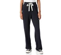 Amazon Essentials Pantaloni del Pigiama in Spugna per Tempo Libero Leggeri Donna, Nero, XL