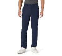 Amazon Essentials Pantaloni Elasticizzati Antipiega Uomo, Blu Marino, 33W / 28L